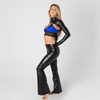 Execute Faux Leather Flares