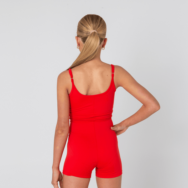 Zen Unitard - Red