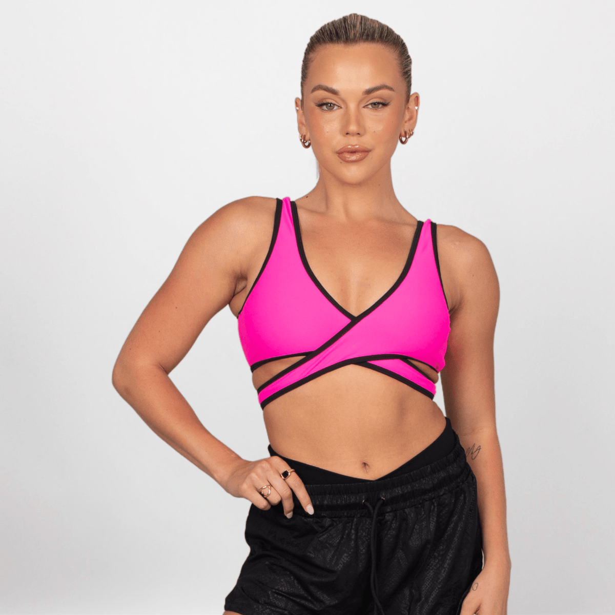 Kyra D Twist Crop (Last Chance Colour)