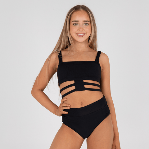 Cage Crop Black - CosiG Studiowear 1