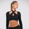 Matrix Long Sleeve Crop